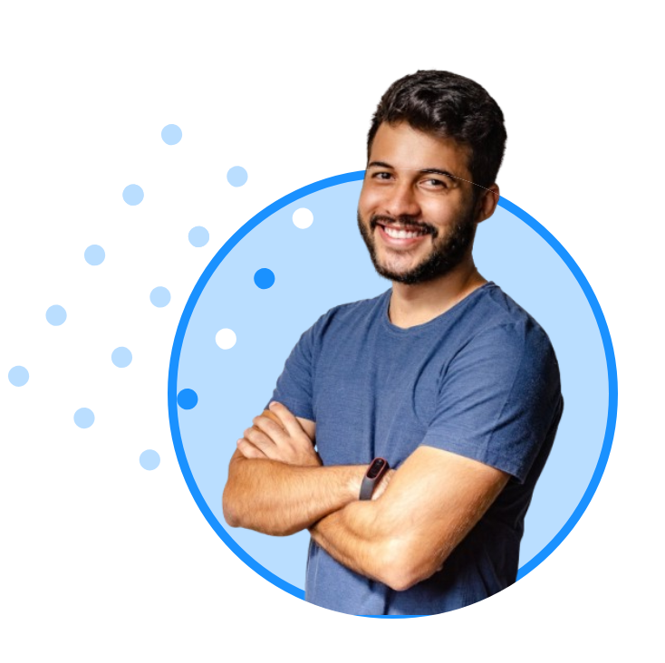 Student learning English